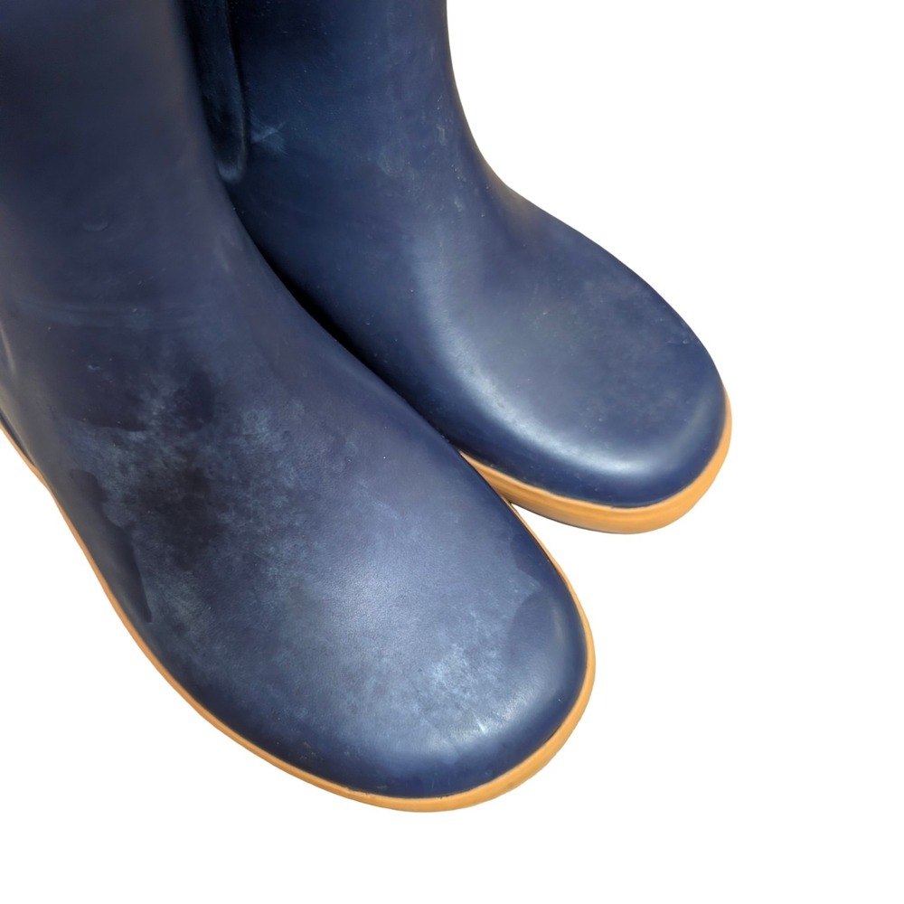 Bobo Choses Kids Rain Boots Size 30 (approx size 12 US) Blue Rubber Boots - Picture 4 of 6